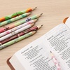 image:imageMr Pen Floral Bible Pencils 24 Pcs Assorted Designs Colorful Verse and Flower Pencils Religious for Bible Journaling