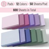 image:imageMr Pen Floral Sticky Notes 3x3 12 Pads 700 Sheets Colorful Sticky Notes Bulk SelfStick Note Pads Perfect for Office School Home Study amp OrganizationMute