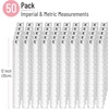 image:imageMr Pen Plastic Rulers 6 Inch 3 Pack EasytoRead Markings ScratchResistant Design with Inches and Centimeters Durable Small Transplant Rulers for Crafting Office amp School School SuppliesClear