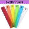 image:imageMr Pen Plastic Rulers 6 Inch 3 Pack EasytoRead Markings ScratchResistant Design with Inches and Centimeters Durable Small Transplant Rulers for Crafting Office amp School School SuppliesAssorted Colors