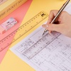 image:imageMr Pen Plastic Rulers 6 Inch 3 Pack EasytoRead Markings ScratchResistant Design with Inches and Centimeters Durable Small Transplant Rulers for Crafting Office amp School School SuppliesClear