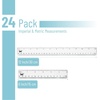 image:imageMr Pen Plastic Rulers 6 Inch 3 Pack EasytoRead Markings ScratchResistant Design with Inches and Centimeters Durable Small Transplant Rulers for Crafting Office amp School School SuppliesClear