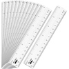 image:imageMr Pen Plastic Rulers 6 Inch 3 Pack EasytoRead Markings ScratchResistant Design with Inches and Centimeters Durable Small Transplant Rulers for Crafting Office amp School School SuppliesClear