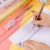image:imageMr Pen Plastic Rulers 6 Inch 3 Pack EasytoRead Markings ScratchResistant Design with Inches and Centimeters Durable Small Transplant Rulers for Crafting Office amp School School SuppliesClear