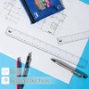 image:imageMr Pen Plastic Rulers 6 Inch 3 Pack EasytoRead Markings ScratchResistant Design with Inches and Centimeters Durable Small Transplant Rulers for Crafting Office amp School School SuppliesClear