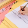 image:imageMr Pen Plastic Rulers 6 Inch 3 Pack EasytoRead Markings ScratchResistant Design with Inches and Centimeters Durable Small Transplant Rulers for Crafting Office amp School School SuppliesClear