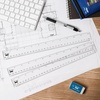 image:imageMr Pen Plastic Rulers 6 Inch 3 Pack EasytoRead Markings ScratchResistant Design with Inches and Centimeters Durable Small Transplant Rulers for Crafting Office amp School School SuppliesClear