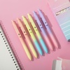 image:imageMr Pen Retractable Fine Point Gel Pens 6 Pack Morandi Barrels Fast Dry Black Ink 05 mm Cute Aesthetic Pens for JournalingGradient Barrels