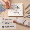 image:imageMr Pen Retractable Fine Point Gel Pens 6 Pack Morandi Barrels Fast Dry Black Ink 05 mm Cute Aesthetic Pens for JournalingMorandi Barrels