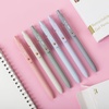 image:imageMr Pen Retractable Fine Point Gel Pens 6 Pack Morandi Barrels Fast Dry Black Ink 05 mm Cute Aesthetic Pens for JournalingMorandi Barrels with Rose Gold Ring