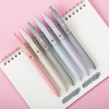 image:imageMr Pen Retractable Fine Point Gel Pens 6 Pack Morandi Barrels Fast Dry Black Ink 05 mm Cute Aesthetic Pens for JournalingMorandi Barrels with Rose Gold Ring