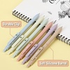 image:imageMr Pen Retractable Fine Point Gel Pens 6 Pack Morandi Barrels Fast Dry Black Ink 05 mm Cute Aesthetic Pens for JournalingPastel Barrels
