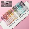 image:imageMr Pen Retractable Gel Pens 6 Pack Black Ink Vintage Barrels Fine Point 05 mm Fast Dry Smooth Writing Cute Pens for Drawing Writing Planner and School SuppliesVintage  Pastel Barrels