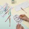 image:imageMr Pen Retractable Gel Pens 6 Pack Black Ink Vintage Barrels Fine Point 05 mm Fast Dry Smooth Writing Cute Pens for Drawing Writing Planner and School SuppliesPastel Barrels