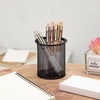 image:imageMr Pen Retractable Gel Pens 6 Pack Black Ink Vintage Barrels Fine Point 05 mm Fast Dry Smooth Writing Cute Pens for Drawing Writing Planner and School SuppliesBoho Barrels
