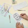 image:imageMr Pen Retractable Gel Pens 6 Pack Black Ink Vintage Barrels Fine Point 05 mm Fast Dry Smooth Writing Cute Pens for Drawing Writing Planner and School SuppliesBoho Barrels