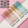 image:imageMr Pen Retractable Gel Pens 6 Pack Black Ink Vintage Barrels Fine Point 05 mm Fast Dry Smooth Writing Cute Pens for Drawing Writing Planner and School SuppliesPastel Barrels