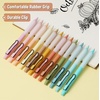 image:imageMr Pen Retractable Gel Pens 6 Pack Black Ink Vintage Barrels Fine Point 05 mm Fast Dry Smooth Writing Cute Pens for Drawing Writing Planner and School SuppliesPastel Barrels