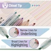 image:imageMr Pen Retractable Highlighters 6 Pack Pastel Colors Chisel Tip Highlighter Marker Set Click Highlighter Markers for Classroom Journaling Study Supplies No Bleed On Standard PagesMuted Pastel