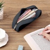 image:imageMr Pen Silicone Pencil Case Aesthetic Pencil Bag for Women Makeup Pouch  Multifunctional Pouch for Stationery Cosmetics and Electrical Goods StorageBlack