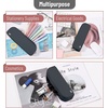 image:imageMr Pen Silicone Pencil Case Aesthetic Pencil Bag for Women Makeup Pouch  Multifunctional Pouch for Stationery Cosmetics and Electrical Goods StorageBlack