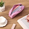 image:imageMr Pen Silicone Pencil Case Aesthetic Pencil Bag for Women Makeup Pouch  Multifunctional Pouch for Stationery Cosmetics and Electrical Goods StorageDusty Pink