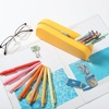 image:imageMr Pen Silicone Pencil Case Aesthetic Pencil Bag for Women Makeup Pouch  Multifunctional Pouch for Stationery Cosmetics and Electrical Goods StorageGolden Honey