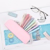 image:imageMr Pen Silicone Pencil Case Aesthetic Pencil Bag for Women Makeup Pouch  Multifunctional Pouch for Stationery Cosmetics and Electrical Goods StorageLight Pink