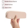 image:imageMr Pen Silicone Pencil Case Aesthetic Pencil Bag for Women Makeup Pouch  Multifunctional Pouch for Stationery Cosmetics and Electrical Goods StorageMalibu Dune