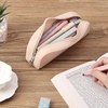 image:imageMr Pen Silicone Pencil Case Aesthetic Pencil Bag for Women Makeup Pouch  Multifunctional Pouch for Stationery Cosmetics and Electrical Goods StorageMalibu Dune