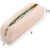 image:imageMr Pen Silicone Pencil Case Aesthetic Pencil Bag for Women Makeup Pouch  Multifunctional Pouch for Stationery Cosmetics and Electrical Goods StorageMalibu Dune
