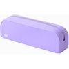 image:imageMr Pen Silicone Pencil Case Aesthetic Pencil Bag for Women Makeup Pouch  Multifunctional Pouch for Stationery Cosmetics and Electrical Goods StoragePurple