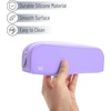 image:imageMr Pen Silicone Pencil Case Aesthetic Pencil Bag for Women Makeup Pouch  Multifunctional Pouch for Stationery Cosmetics and Electrical Goods StoragePurple