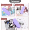 image:imageMr Pen Silicone Pencil Case Aesthetic Pencil Bag for Women Makeup Pouch  Multifunctional Pouch for Stationery Cosmetics and Electrical Goods StoragePurple
