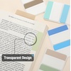 image:imageMr Pen Sticky Index Tabs 500 pcs 21 Sets Pastel  Writable Colored Page Markers for Reading Notes Books Binders Notebook Folders and Classify Files WaterResistantBeach