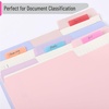 image:imageMr Pen Sticky Index Tabs 500 pcs 21 Sets Pastel  Writable Colored Page Markers for Reading Notes Books Binders Notebook Folders and Classify Files WaterResistantVibrant