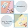 image:imageMr Pen Sticky Index Tabs 500 pcs 21 Sets Pastel  Writable Colored Page Markers for Reading Notes Books Binders Notebook Folders and Classify Files WaterResistantBeach