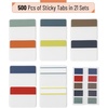 image:imageMr Pen Sticky Index Tabs 500 pcs 21 Sets Pastel  Writable Colored Page Markers for Reading Notes Books Binders Notebook Folders and Classify Files WaterResistantUrban