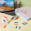 image:imageMr Pen Sticky Index Tabs 500 pcs 21 Sets Pastel  Writable Colored Page Markers for Reading Notes Books Binders Notebook Folders and Classify Files WaterResistantRetro