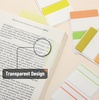 image:imageMr Pen Sticky Index Tabs 500 pcs 21 Sets Pastel  Writable Colored Page Markers for Reading Notes Books Binders Notebook Folders and Classify Files WaterResistantCitrus