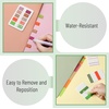 image:imageMr Pen Sticky Index Tabs 500 pcs 21 Sets Pastel  Writable Colored Page Markers for Reading Notes Books Binders Notebook Folders and Classify Files WaterResistantBeetroot