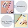 image:imageMr Pen Sticky Index Tabs 500 pcs 21 Sets Pastel  Writable Colored Page Markers for Reading Notes Books Binders Notebook Folders and Classify Files WaterResistantRetro