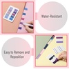 image:imageMr Pen Sticky Index Tabs 500 pcs 21 Sets Pastel  Writable Colored Page Markers for Reading Notes Books Binders Notebook Folders and Classify Files WaterResistantSpace