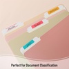 image:imageMr Pen Sticky Index Tabs 500 pcs 21 Sets Pastel  Writable Colored Page Markers for Reading Notes Books Binders Notebook Folders and Classify Files WaterResistantTropical