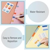 image:imageMr Pen Sticky Index Tabs 500 pcs 21 Sets Pastel  Writable Colored Page Markers for Reading Notes Books Binders Notebook Folders and Classify Files WaterResistantWinter