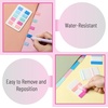 image:imageMr Pen Sticky Index Tabs 500 pcs 21 Sets Pastel  Writable Colored Page Markers for Reading Notes Books Binders Notebook Folders and Classify Files WaterResistantFlamingo