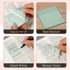 image:imageMr Pen Transparent Sticky Notes 3 x 3 12 Pads 600 Sheets  See Through SelfAdhesive Notes for Bible Journaling and Studying WaterResistant Easy to Peel Clean RemovalBoho