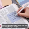 image:imageMr Pen Transparent Sticky Notes 3 x 3 12 Pads 600 Sheets  See Through SelfAdhesive Notes for Bible Journaling and Studying WaterResistant Easy to Peel Clean RemovalDreamy Pastel