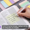 image:imageMr Pen Transparent Sticky Notes 3 x 3 12 Pads 600 Sheets  See Through SelfAdhesive Notes for Bible Journaling and Studying WaterResistant Easy to Peel Clean RemovalMorandi