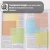 image:imageMr Pen Transparent Sticky Notes 3 x 3 12 Pads 600 Sheets  See Through SelfAdhesive Notes for Bible Journaling and Studying WaterResistant Easy to Peel Clean RemovalVintage